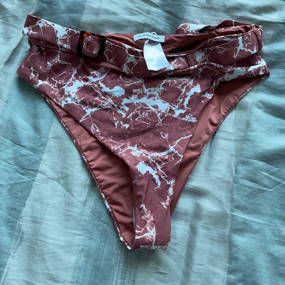 Weworewhat marble Emily bikini bottoms size S - Picture 4 of 5